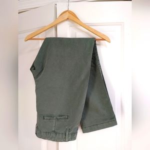 Gap Khaki Green Girlfriend Chinos ~ Size 10